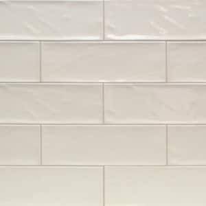 Pallet of Pier Ivory 4 in. x 12 in. Polished Ceramic Subway Wall Tile (570.28 sq. ft./Pallet)