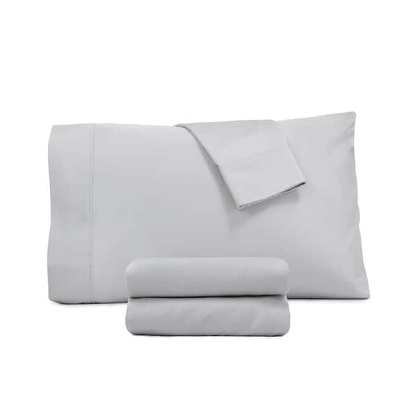 Jennifer Adams 600 TC Egyptian Cotton Mushroom Gray Sheet Sets Queen Breathable and Durable