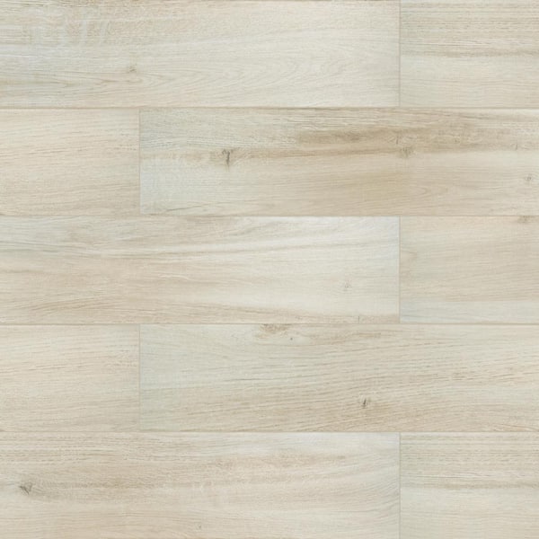Benson Nero 6 in. x 36 in. Matte Porcelain Floor and Wall Tile (13.5 sq. ft./Case)
