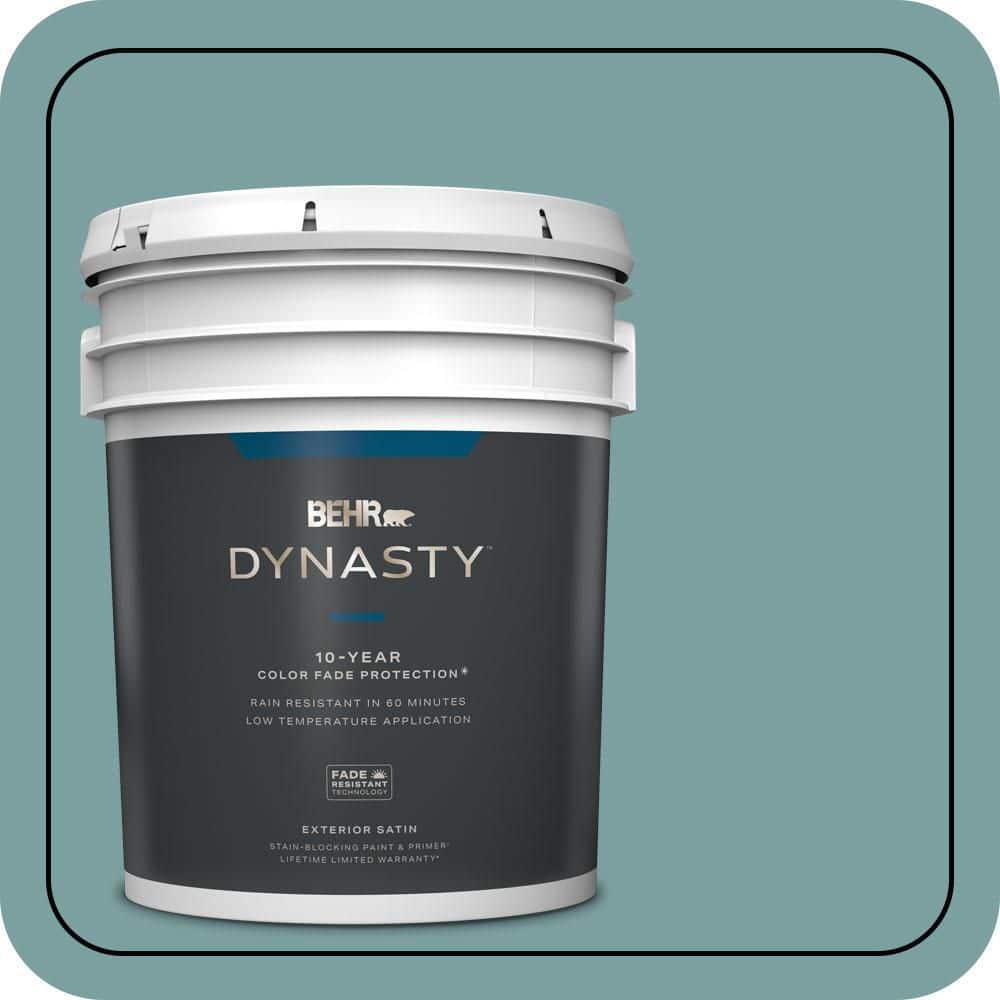 5 gal. #S440-4 Tower Bridge Satin Enamel Exterior Stain-Blocking Paint & Primer price history on PriceWatchPro