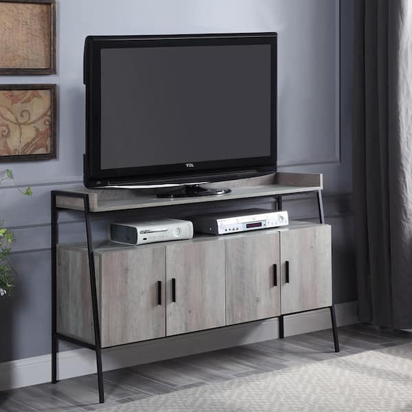 52 in. Gray Oak TV Stand Fits TV's up to 50 in.