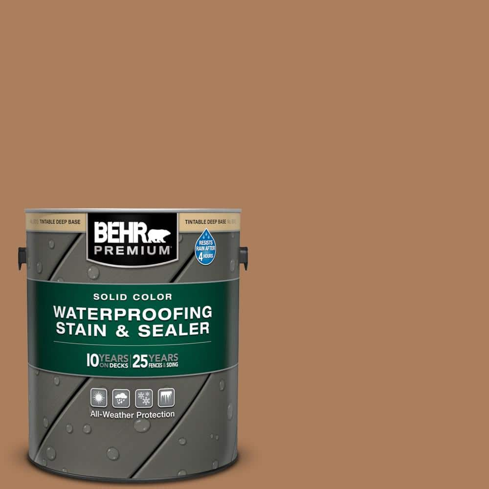 BEHR Premium 1 gal. #SC-116 Woodbridge Solid Color Waterproofing Exterior Wood Stain and Sealer