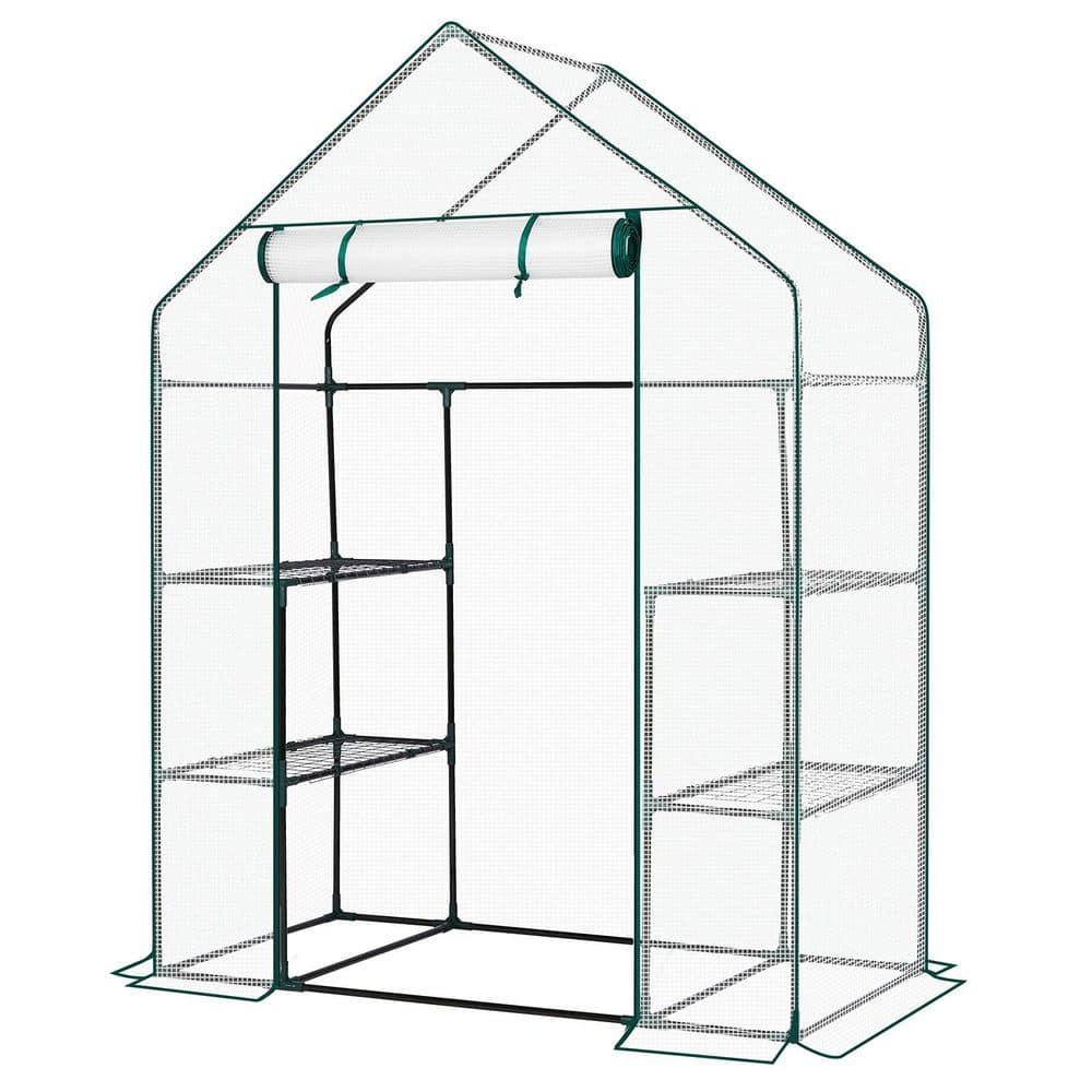 56 in. W x 29 in. D x 77 in. H PE-Covered Portable Greenhouse price history on PriceWatchPro