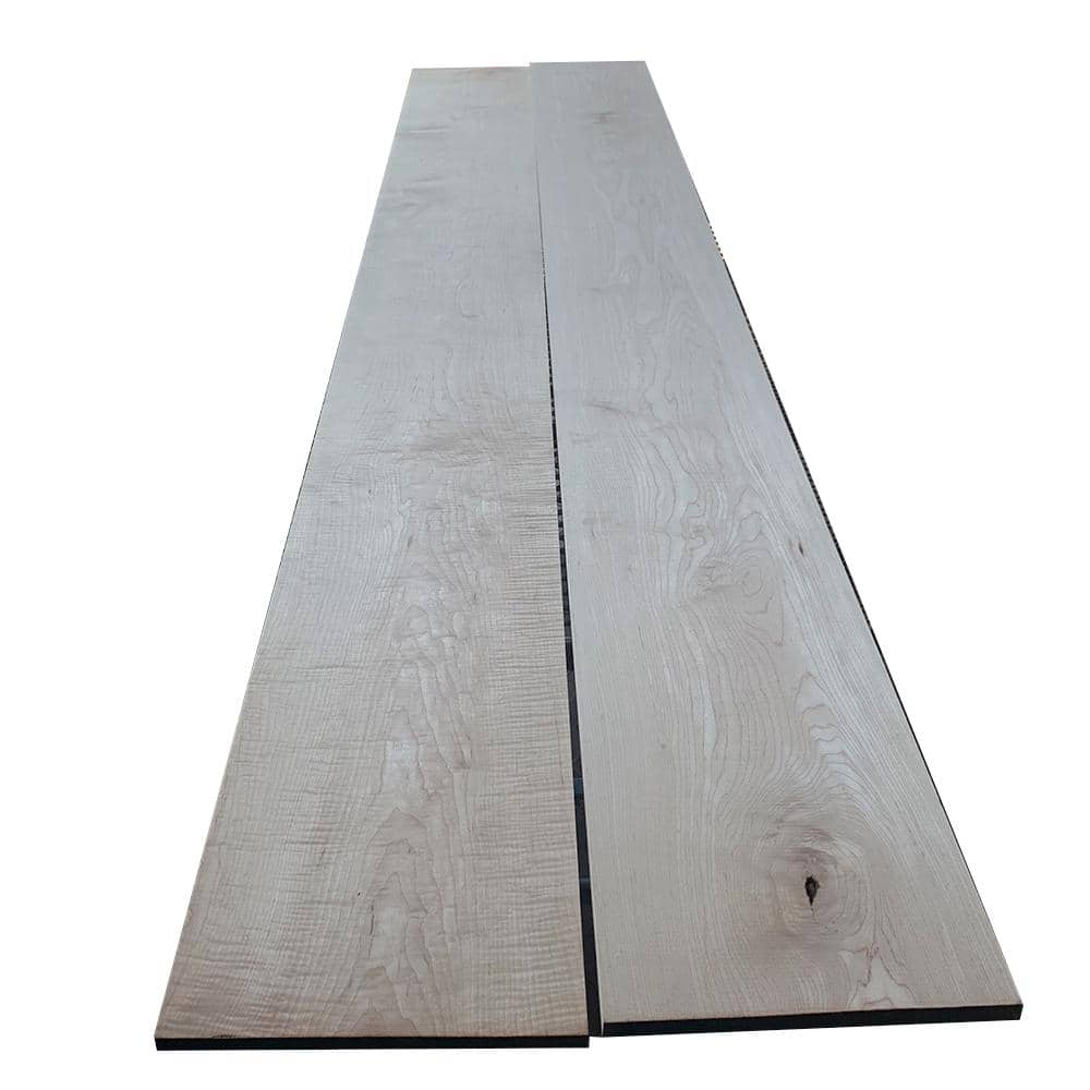 Swaner Hardwood 1 in. x 12 in. x 4 ft. Maple S4S Hardwood Board (2-Pack ...