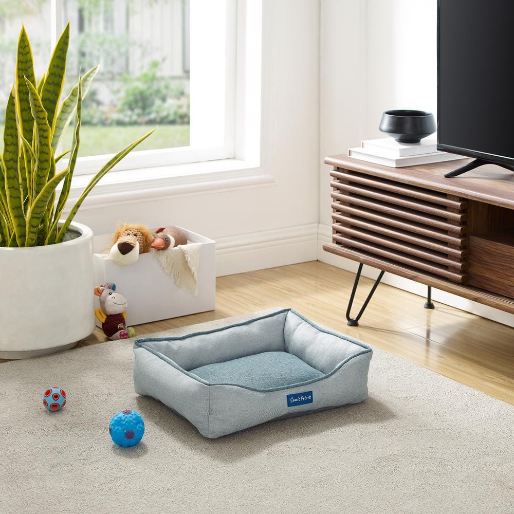 Arthur Extra Small Gray Elevated Outdoor Dog Bed