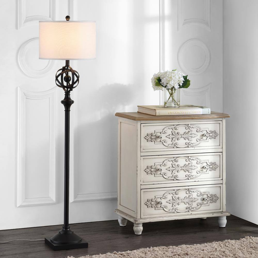Elegant Traditional 60'' Oil-Rubbed Bronze Armillary Floor Lamp
