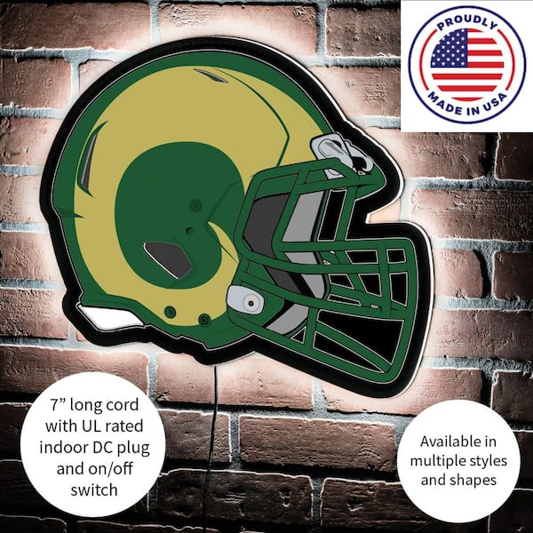 Colorado state hot sale football helmet