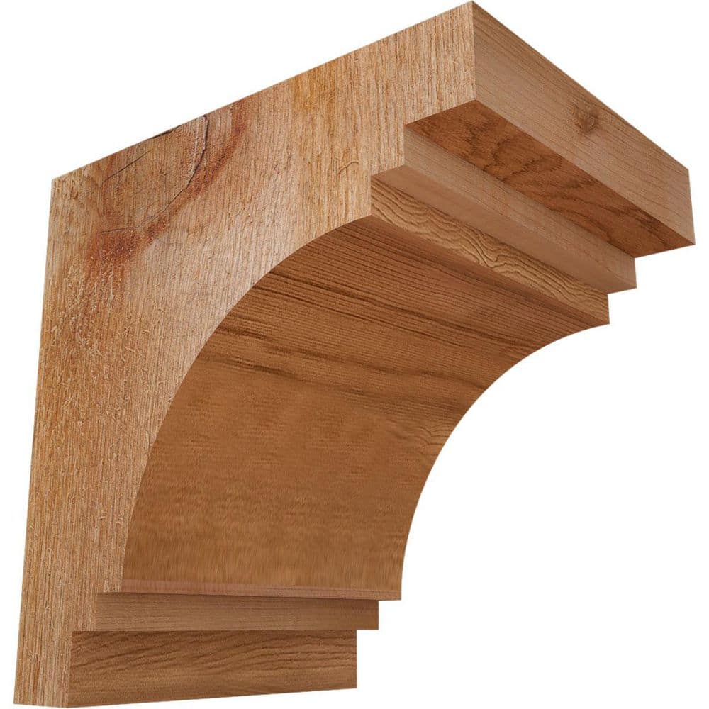 6 in. x 8 in. x 8 in. Western Red Cedar Pescadero Rough Sawn Corbel price history on PriceWatchPro