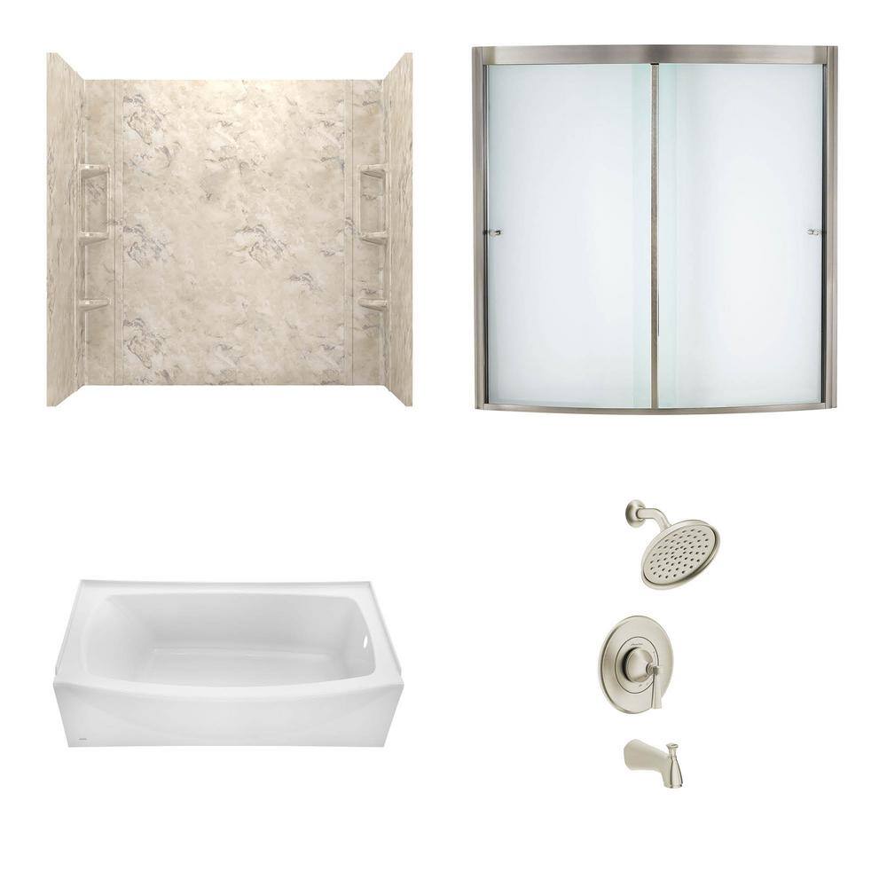 American Standard Ovation 60 in. x 30 in. Soaking Bathtub with Right