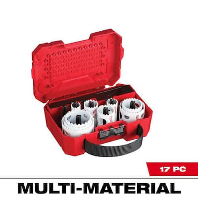 Milwaukee Hole Dozer Bi-Metal Hole Saw Kit with Switchblade