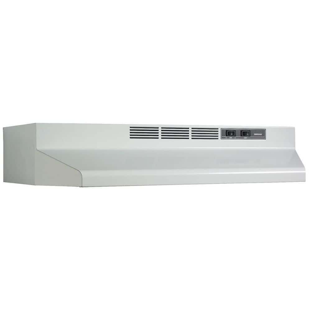 F40000 24 in. 230 Max Blower CFM Convertible Under-Cabinet Range Hood with 