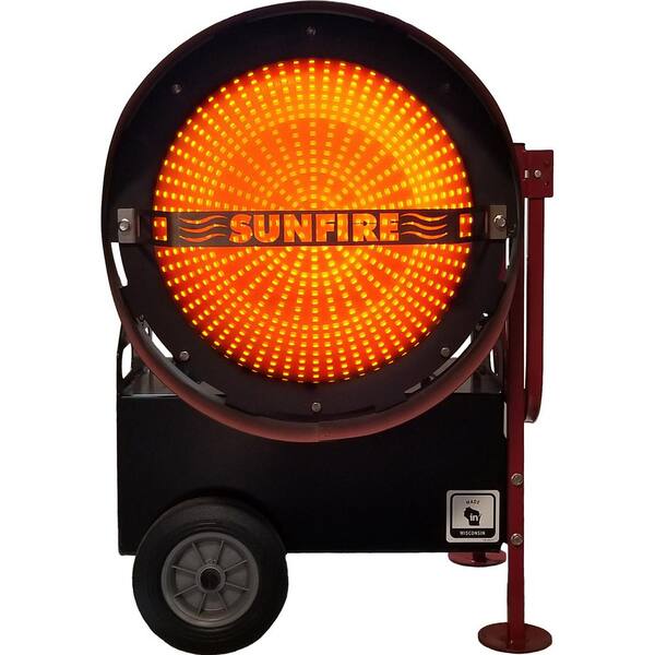 SUNFIRE SF150 150,000 BTU Diesel Radiant Space Heater with Quiet, Safe, Odorless Operation