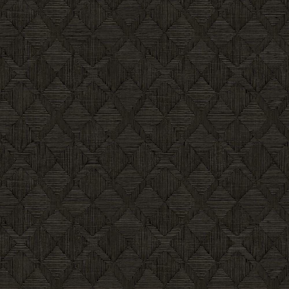 Jeremiah Brent Black Hoffman Faux Sisal Peel and Stick Vinyl Textured Wallpaper Roll (covers 28 sq. ft. ) price history on PriceWatchPro