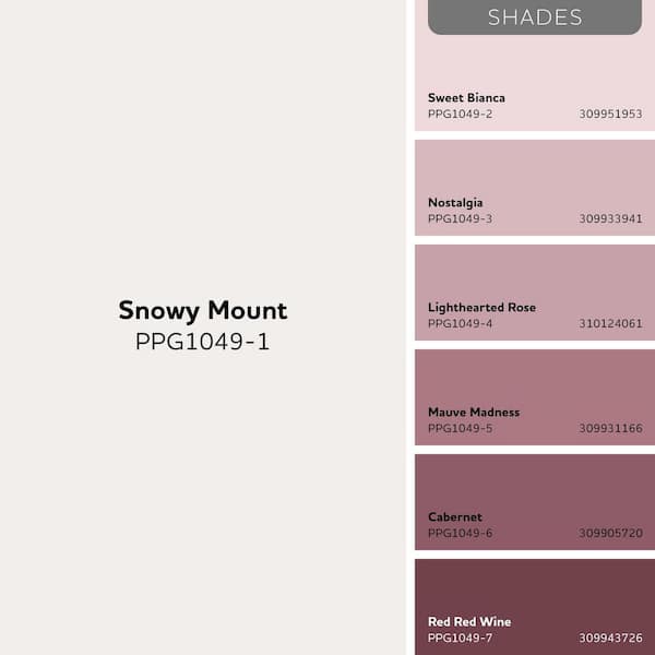 1 gal. PPG1055-2 Hawaiian Shell Satin Interior Paint with Primer