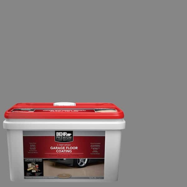 BEHR Premium 1-gal. #PFC-63 Slate Gray 2-Part Epoxy Garage Floor Coating Kit