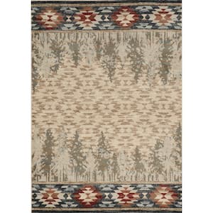 Clare Ivory 5 ft. x 8 ft. Area Rug