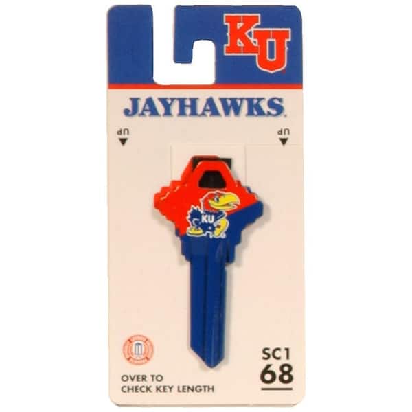 Hillman #68 NCAA Kansas Jayhawks Key Blank