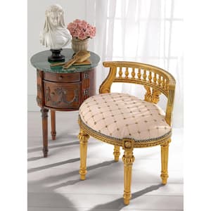 Mademoiselle Cezanne's Cherry Hardwood French Slipper Chair