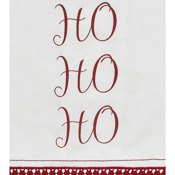 Ho Ho Ho Holiday Dish Cloth Towel / Novelty Silly Tea Towels / Cute Hi –  The Bullish Store