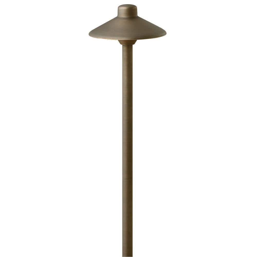 Matte Bronze Frosted Glass LED Pathway Light