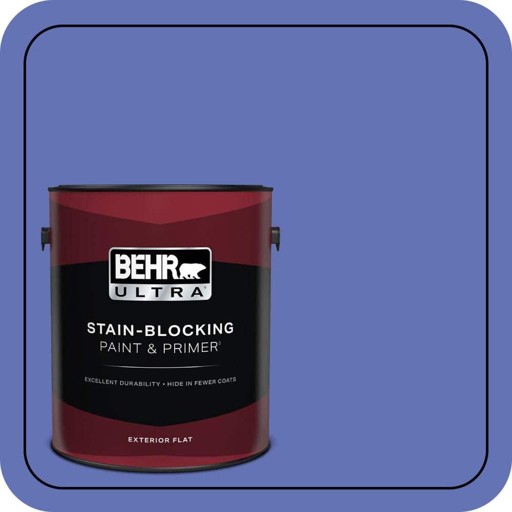 1 gal. #P540-6 Wild Pansy Flat Exterior Paint & Primer price history on PriceWatchPro