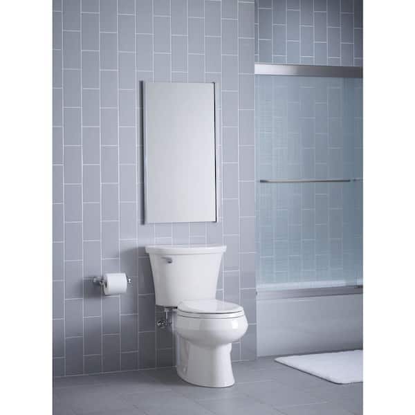KOHLER Coralais Wall-Mount Double Post Toilet Paper Holder in Vibrant Brushed Nickel