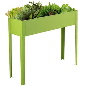 40 in. L x 13 in. W x 31.5 in. H Outdoor Elevated Garden Bed Raised Planter