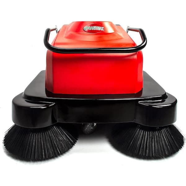 Black And Decker Cordless Rechargeable Lithium Powered Floor Sweeper Red  New