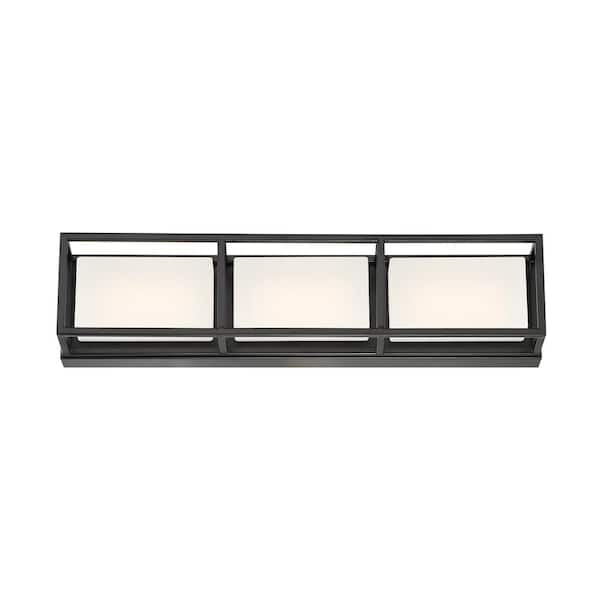 Eurofase Tamar Black Integrated LED Vanity Light Bar 37126-018 - The ...