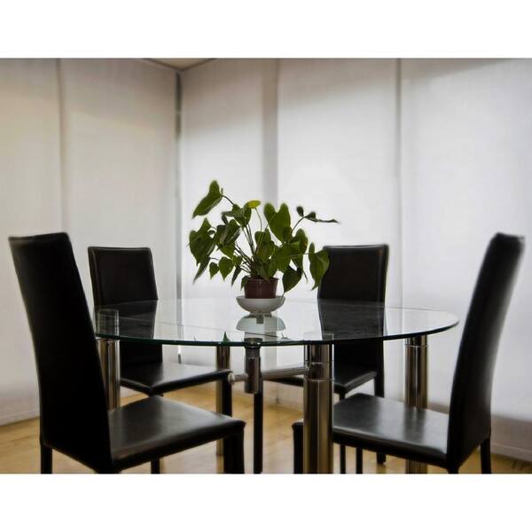 Clear Round Glass Table Top, 36 Inch Round Glass Dining Table And Chairs