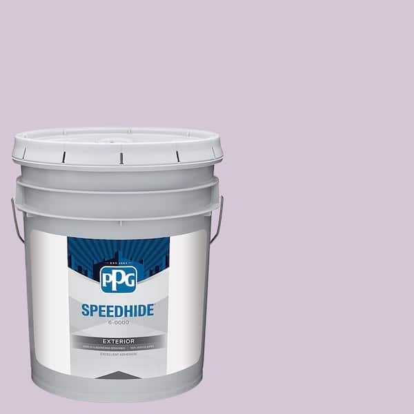 SPEEDHIDE 5 gal. PPG1177-3 Shy Violet Flat Exterior Paint