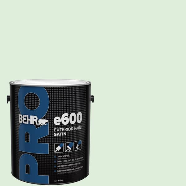 BEHR PRO 1 gal. #450C-2 Breath of Spring Satin Exterior Paint