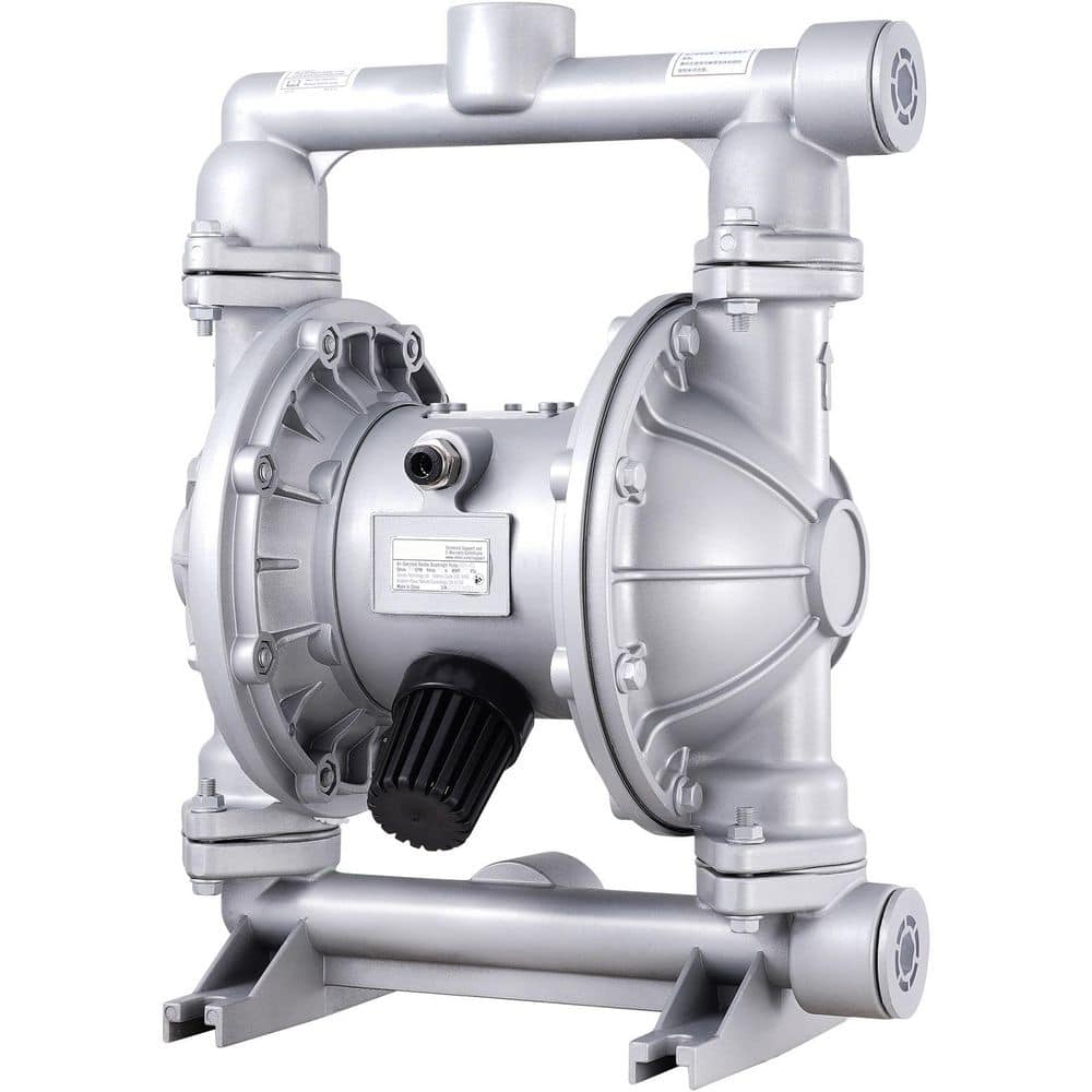 SKYSHALO Air Operated Double Diaphragm Pump, 44GPM, Max