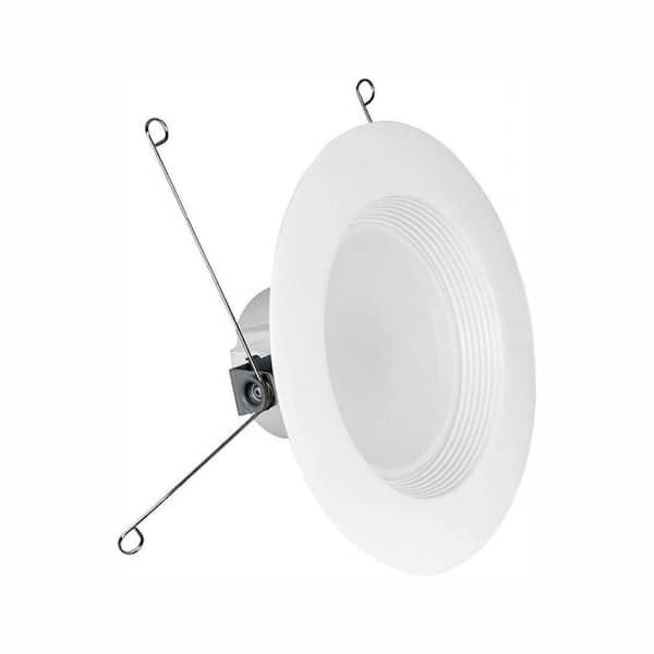 Feit Electric 75W Equivalent Soft White 5/6 in. White Baffle-Trim Recessed Retrofit Downlight LED 90 CRI Maintenance Pack (24-Pack)