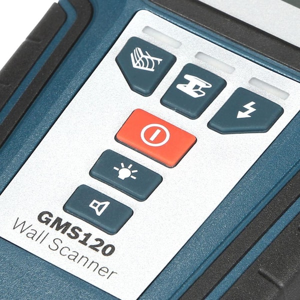 Bosch GMS120 Digital Multi-Scanner with Modes for Wood, Metal, and Live  Wiring