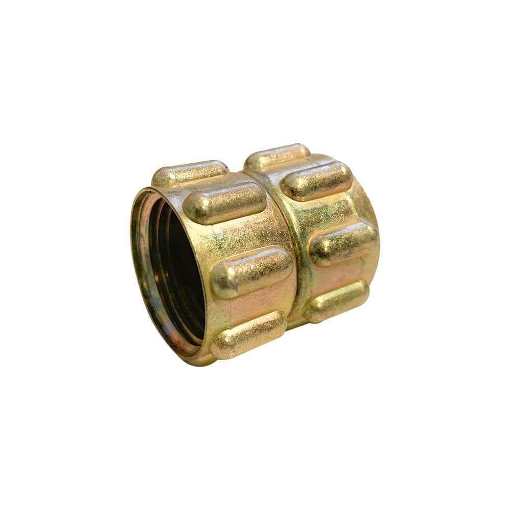 Everbilt 3/4 in. FHT Brass Coupling Fitting 801769 - The Home Depot