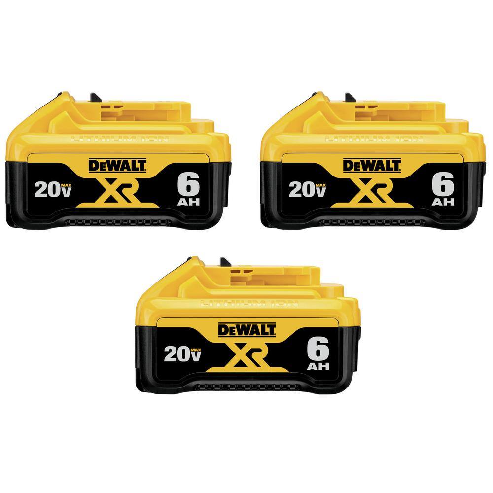 4X FOR DEWALT DCB205-2 20V 20 Volt XR Lithium Ion 6.0 AH BatteryDCB205 DCB206 