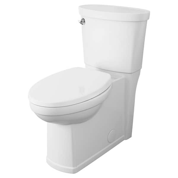American Standard - Cadet 3 Decor Tall Height 2-Piece 1.28 GPF Single Flush Elongated Toilet with Seat in White, Seat Included