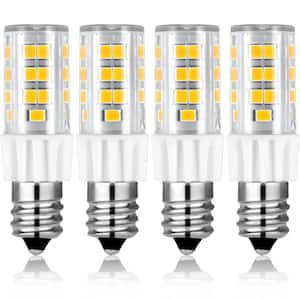40-Watt Equivalent E12 Base T4/T3 LED Light Bulb 4000K Cool White 4.2-Watt (4-Pack)