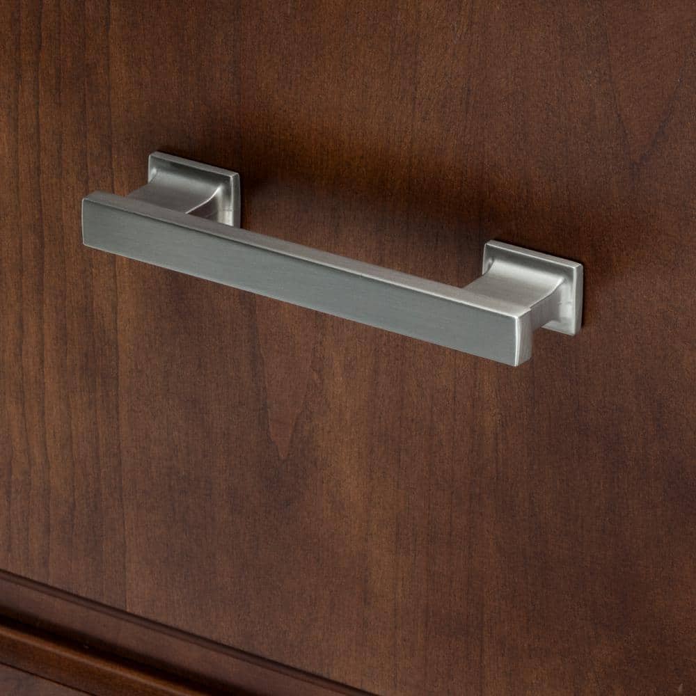 Satin Nickel 3 1/2" Center to Center Bar Pull