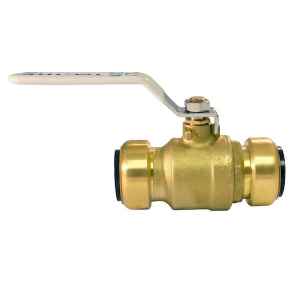 Tectite 1 in. Brass Push-to-Connect Ball Valve