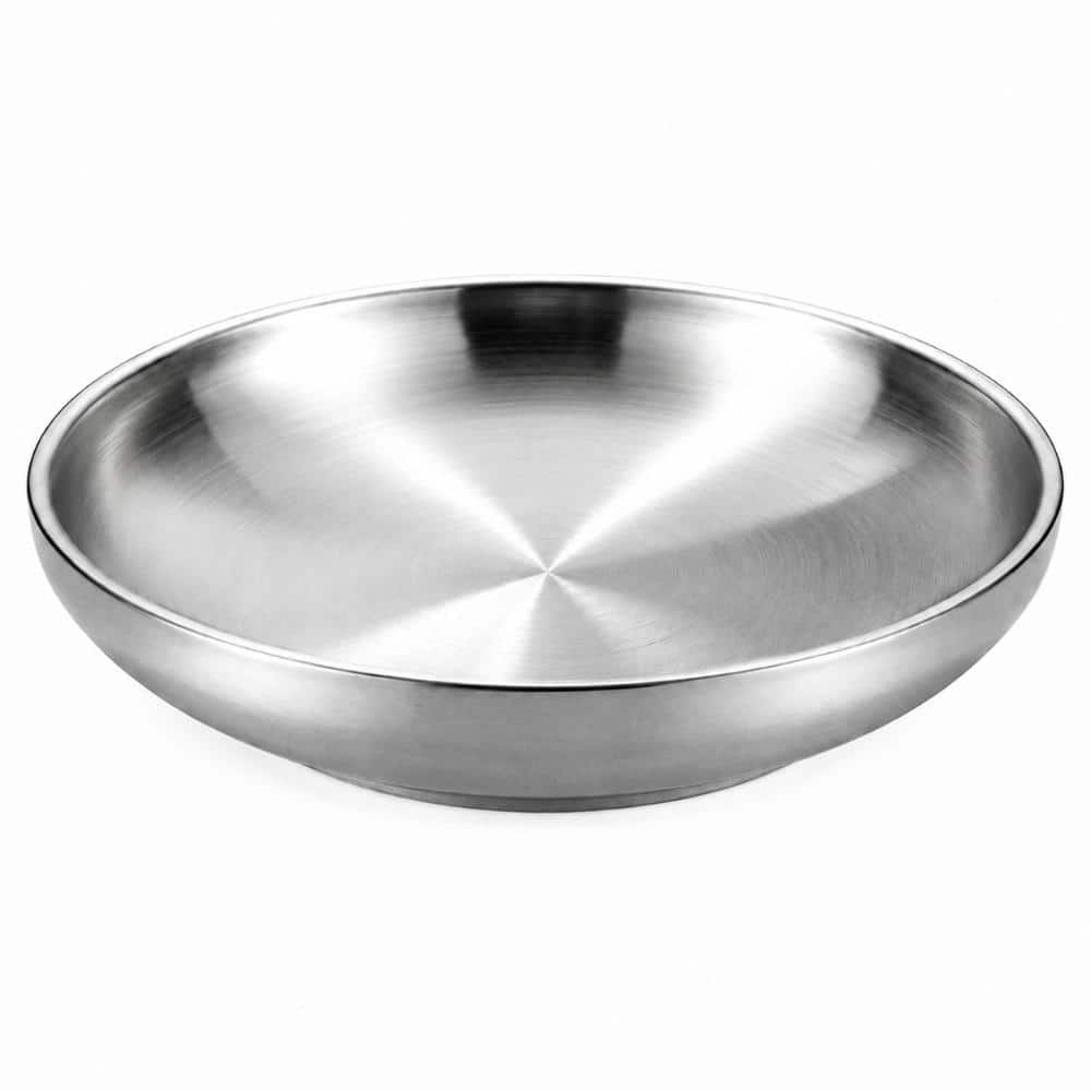 Ripple Texture Double Layer 304 Stainless Steel Salad and Soup
