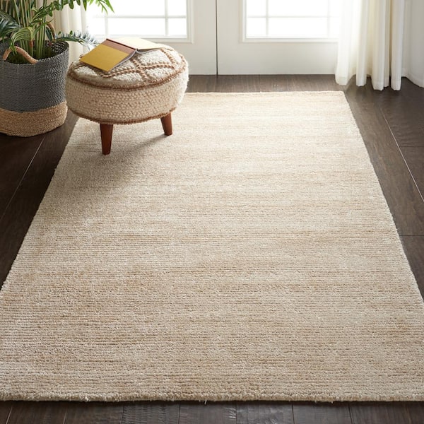 Weston Linen 4 ft. x 6 ft. Solid Contemporary Area Rug
