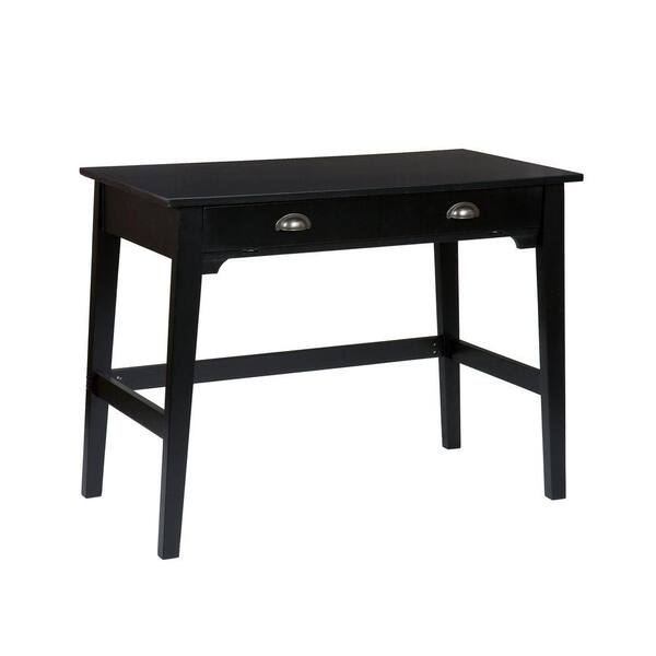 Southern Enterprises Brentwood Black Computer Desk-DISCONTINUED