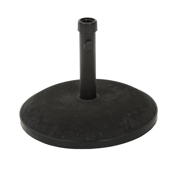 Unbranded Outdoor Round Patio Umbrella Base in Black Market Heavy-Duty Umbrella Stand Base for Patio Outdoor Deck Garden