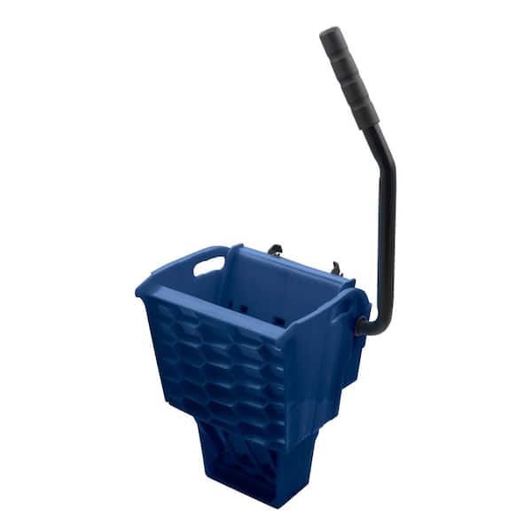 Costway Commercial Mop Bucket Side Press Wringer on Wheels Cleaning 26 - Mop Buckets