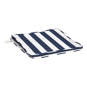 ProFoam 20 in. x 20 in. Outdoor Dining Seat Cushion Cover in Sapphire Blue Cabana
