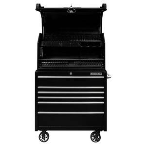PWS Series 41 in. 0-Drawer Textured Portable Workstation Top Chest in Red PWS Series 41 in. 0-Drawer Textured Portable Workstation Top Chest in Red