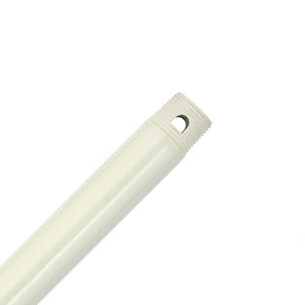 Hunter WeatherMax 18 in. Fresh White Extension Downrod