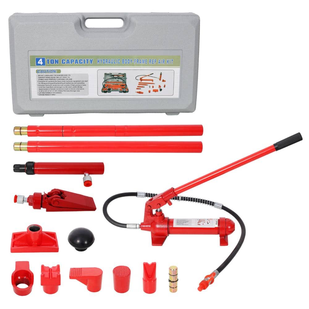 Red Steel 4 Ton Porta Power Kit, Portable Hydraulic Jack with Oil Hose, Storage Case price history on PriceWatchPro